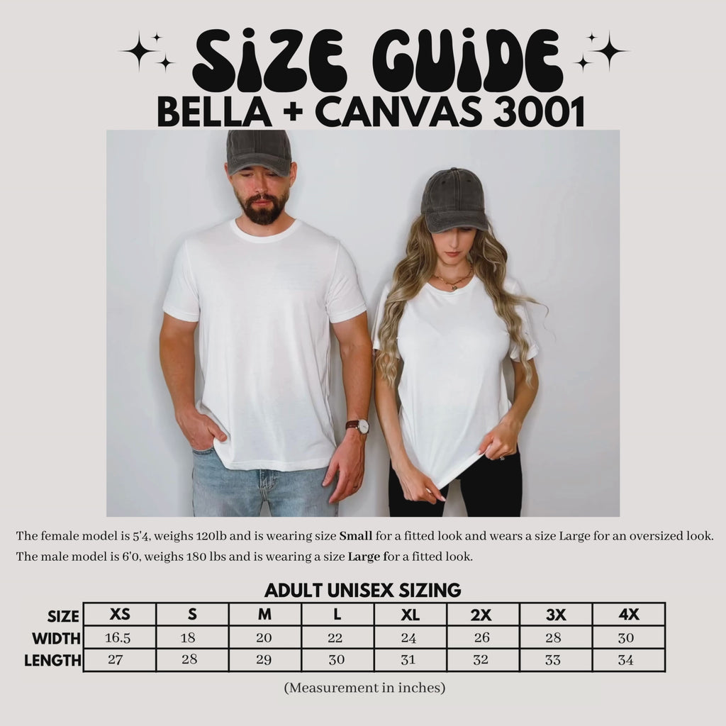 Custom T Shirts Bella and Canvas 3001