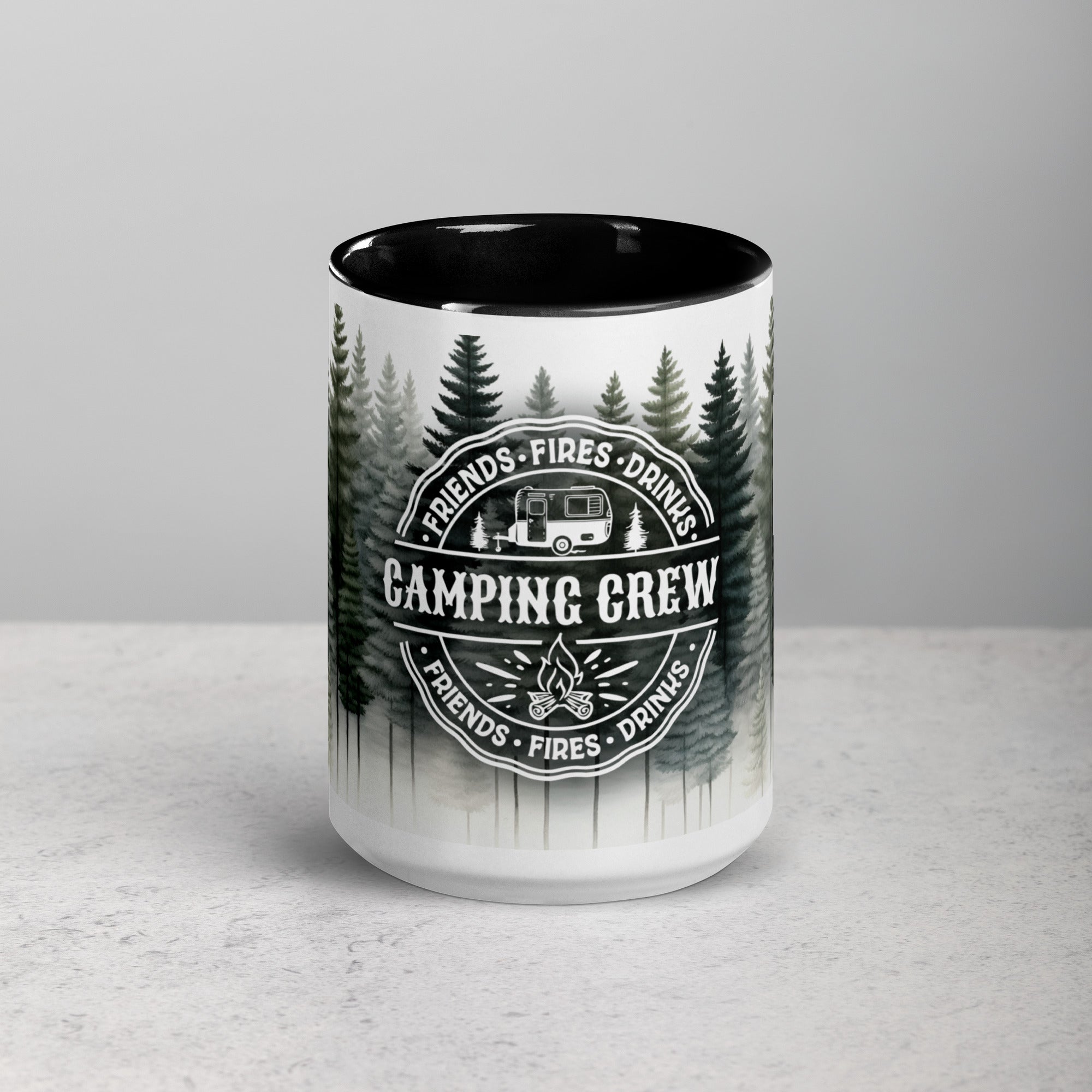 Custom White Ceramic Mug with Colour inside